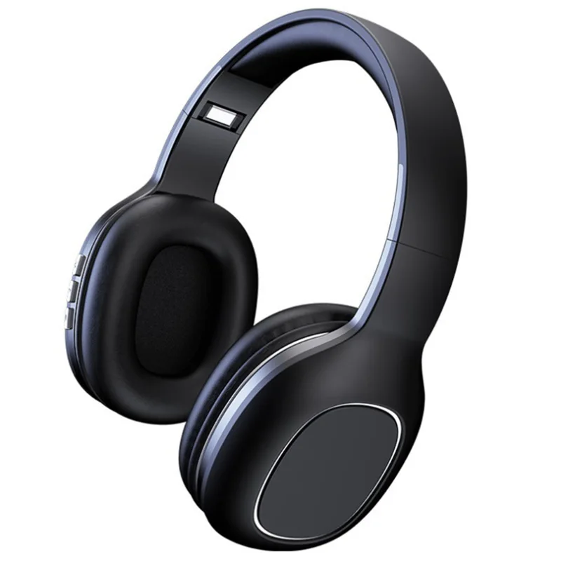 

HIFI Bluetooth Headset Wireless Bluetooth Headset With Dual Ear Plug Card Gerry Chip Bluetooth 5.0 Bass Gaming Headset