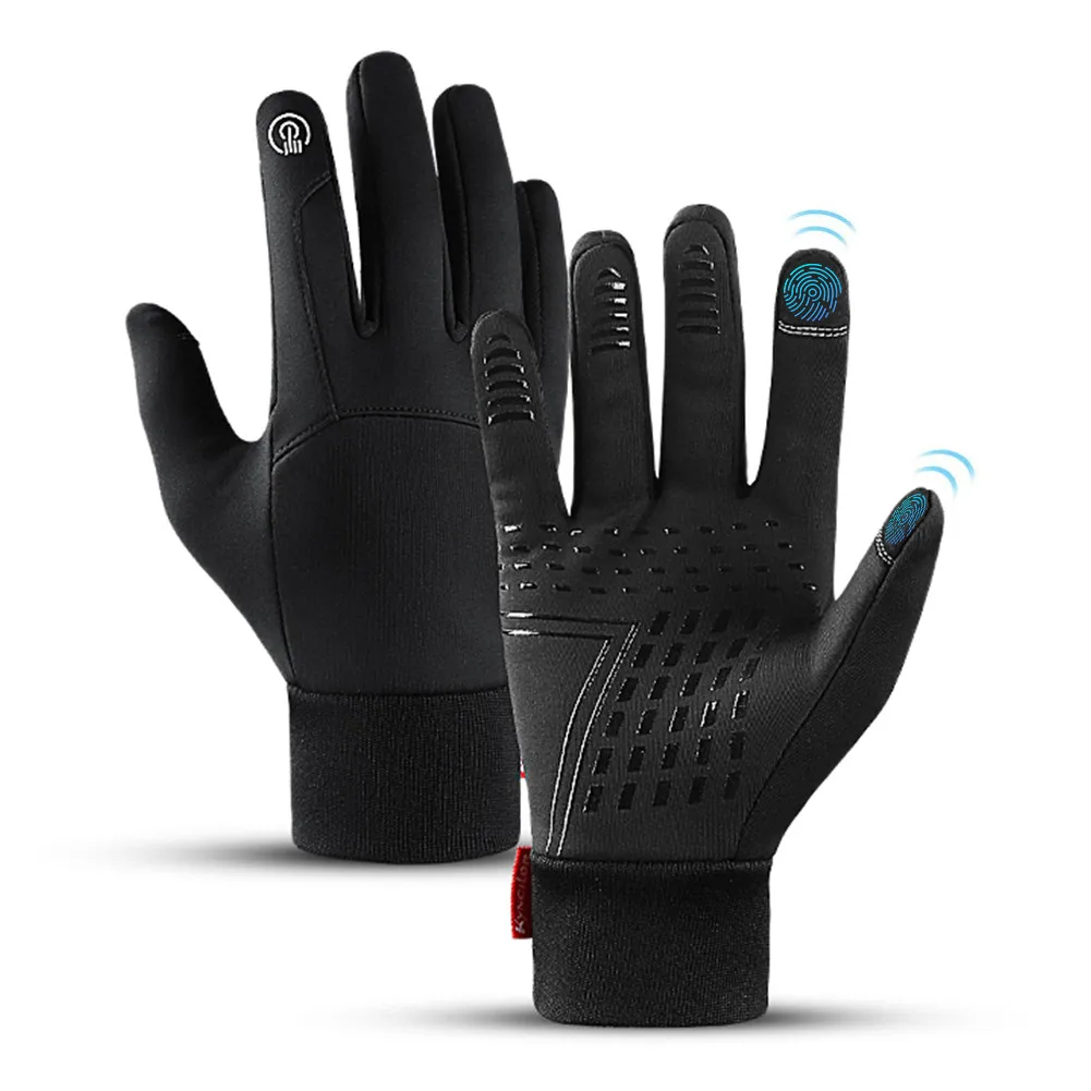 

Winter Warm Thermal Gloves Women Men Non-slip Windproof Gloves Finger Touch Screen Equip Winter Running Cycling Hiking Warm Accs