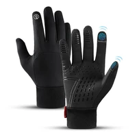 winter warm thermal gloves women men non slip windproof gloves finger touch screen equip winter running cycling hiking warm accs