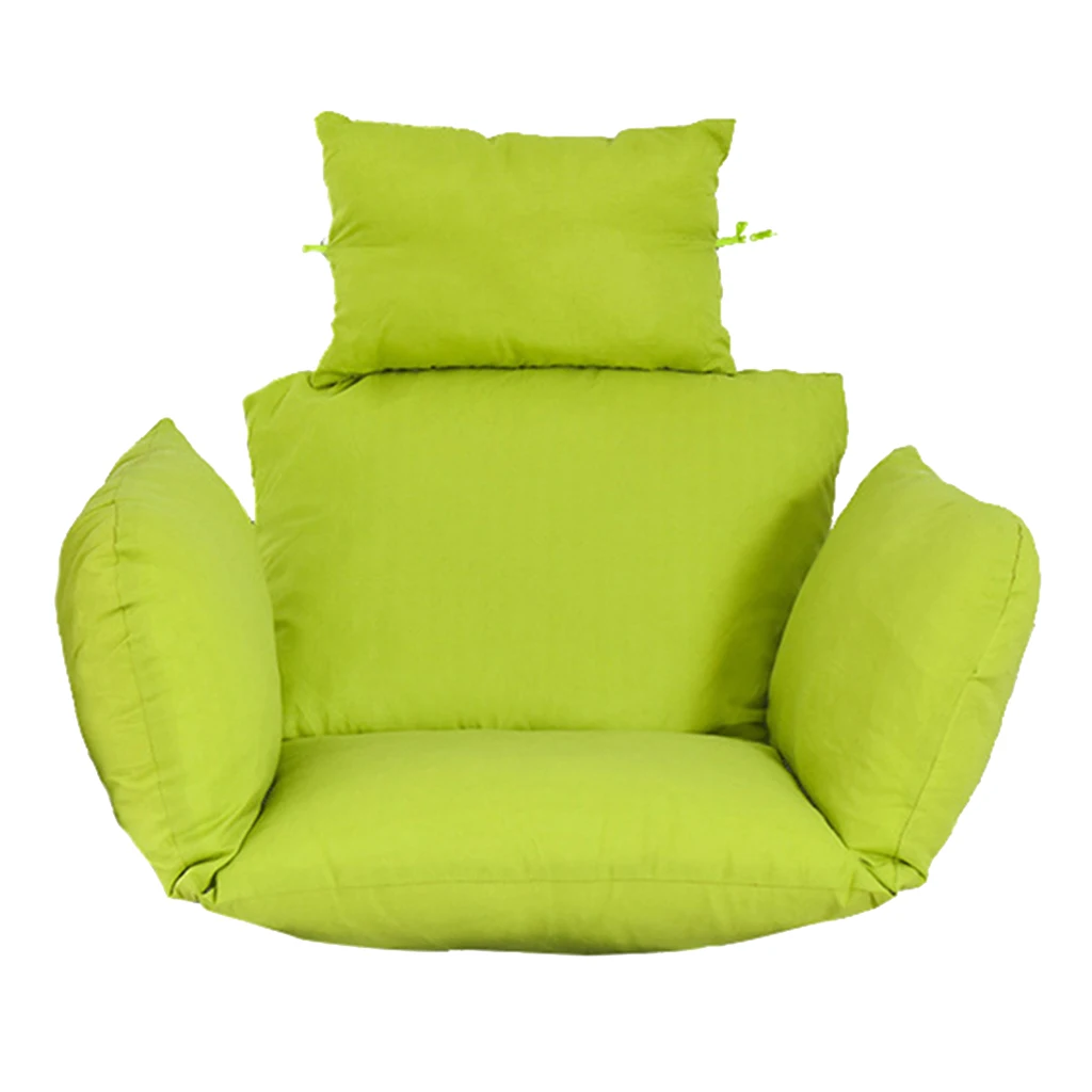 Утолщенная подвесная корзина подушка для сиденья подвесное кресло дома сада