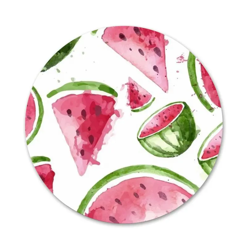 58 мм милое платье с принтом арбуз значок брошь заколка аксессуары для одежды