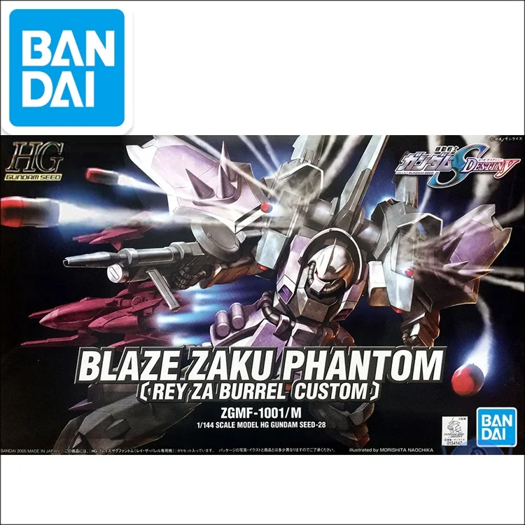 

Оригинальная модель Gundam HG 1/144 BLAZE ZAKU PHANTOM WARRIOR Mobile Suit GUNDAM SEED DESTINY детские игрушки