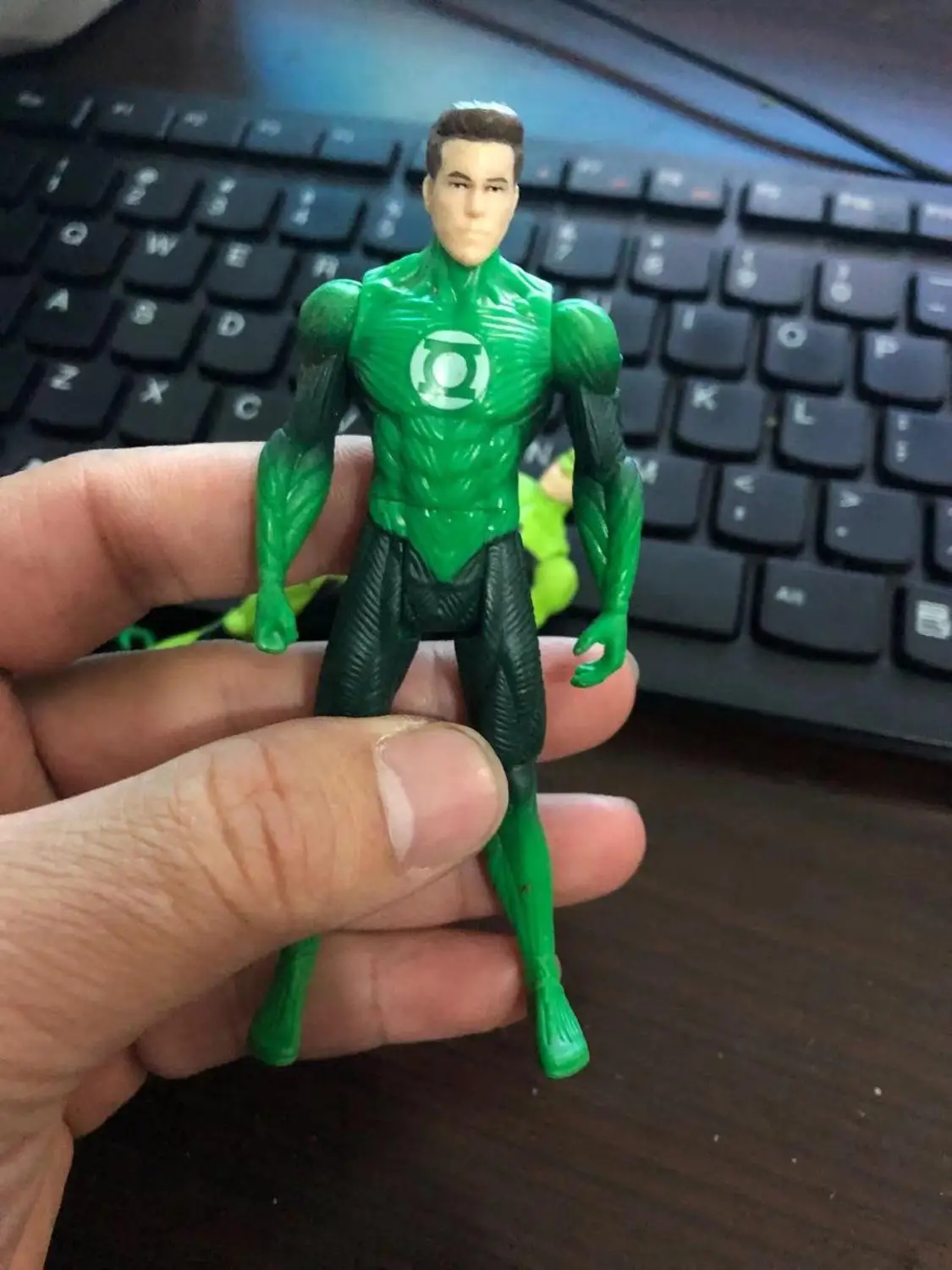 Зеленые игрушечные фонари модель подарок для мальчиков Alan Scott|Игровые фигурки и