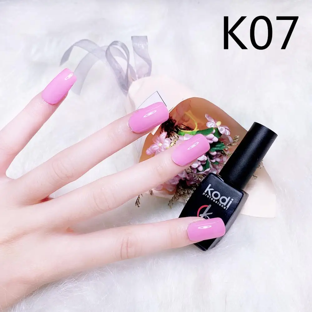 Kodi 8 мл 112 цветов гель для ногтей Профессиональный Чистый цвет УФ светодиодный
