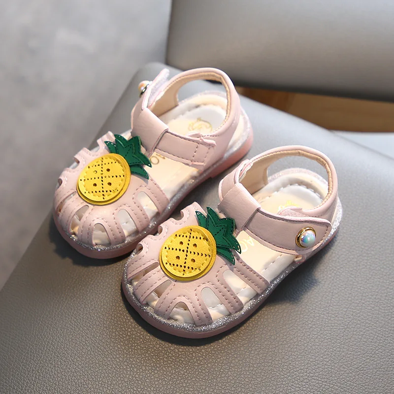 

Spring and Autumn Girl Leather Shoe New Korean Fashion Flower Little Princess Baby Shoe Soft Soles Single Shoe Children's sandal