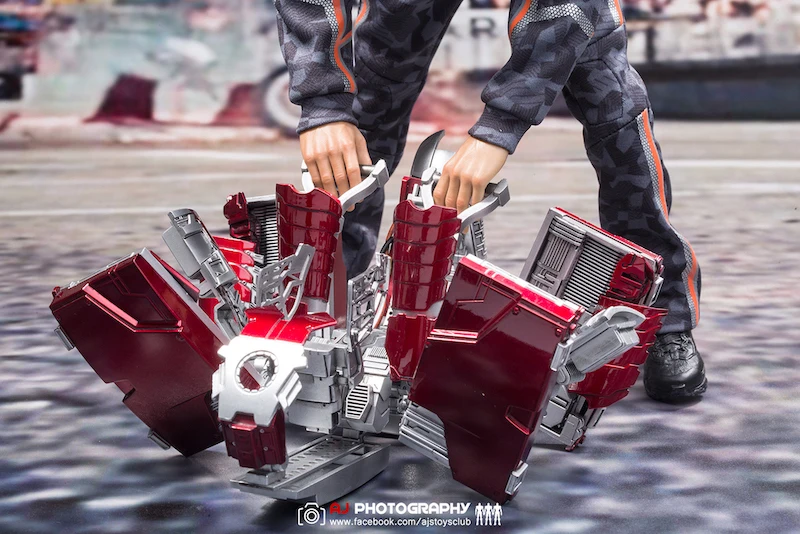 TYStoys 1/6 Мстители Железный человек сцена аксессуар чемодан Броня MK5 шарнирная