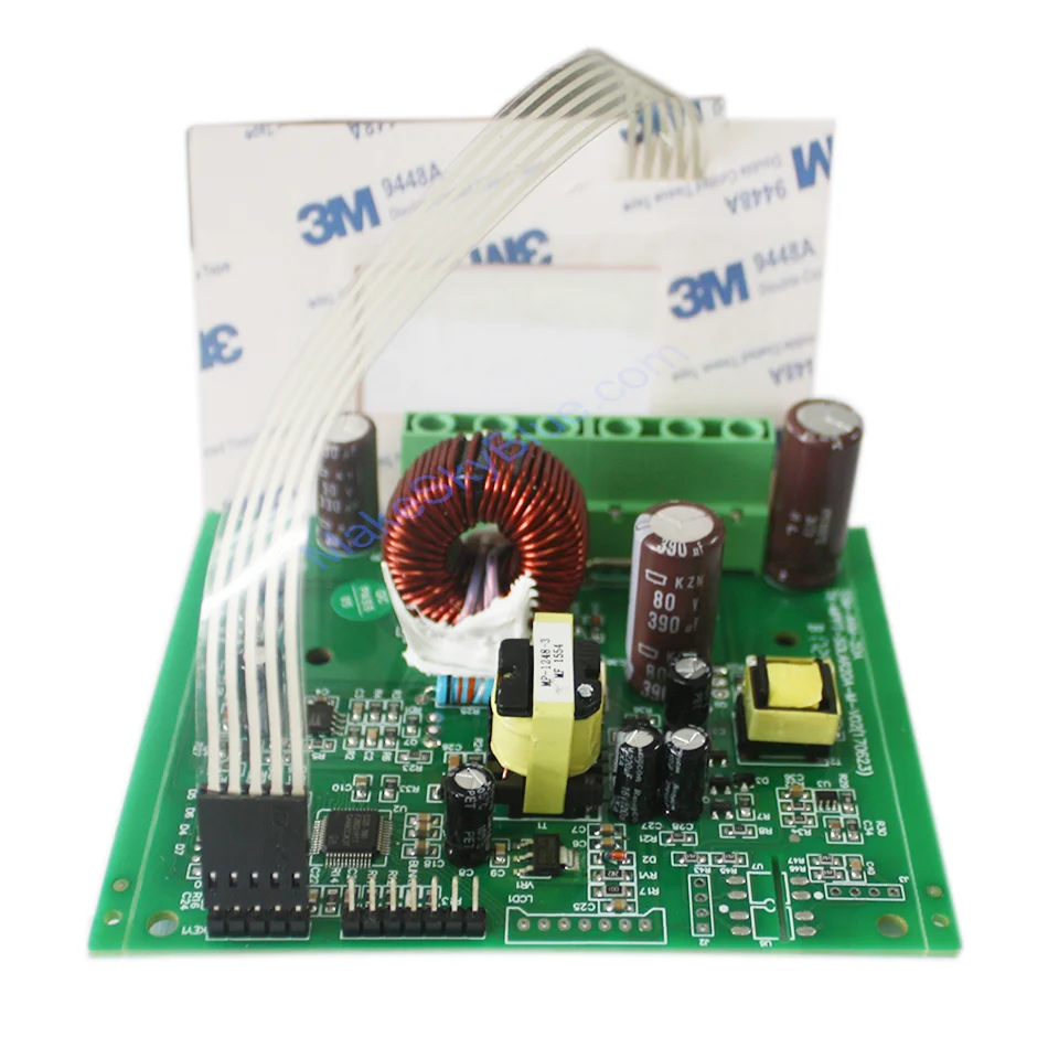 MakeSkyBlue 20A DIY MPPT Контроллер заряда с ЖК-дисплеем для 12 В 24 В свинцово-кислотный открытый регулятор батареи кальция
