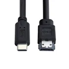 CY esata к usb-кабелю USB-C Тип с разъемами типа C и Мощность над eSATA DC5V адаптер USB3.0 на HDDSSDODD eSATAp конвертер