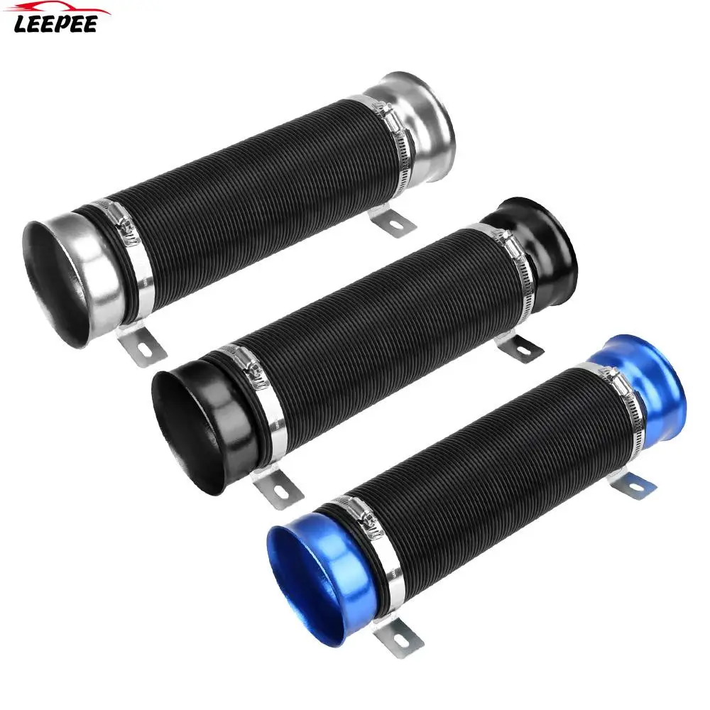 

76 мм универсальный шланг для подачи холодного воздуха, шланг для модификации автомобиля с разъемом и скобой, воздухозаборная труба