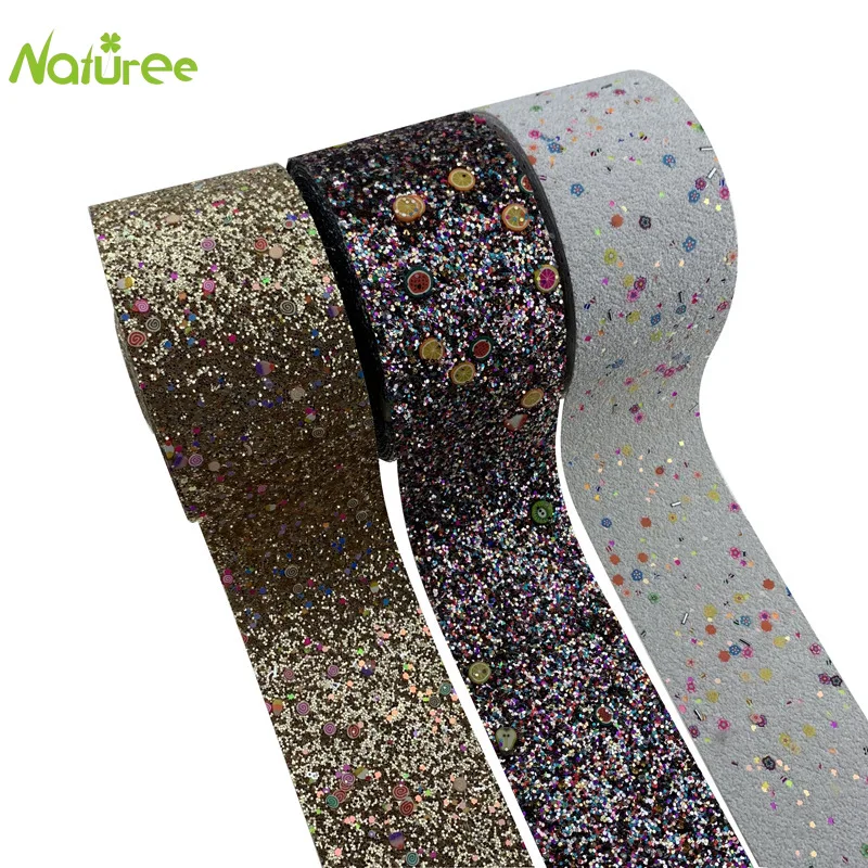 75 мм * 2 м объемная блестящая ткань сделай сам банты из искусственной кожи