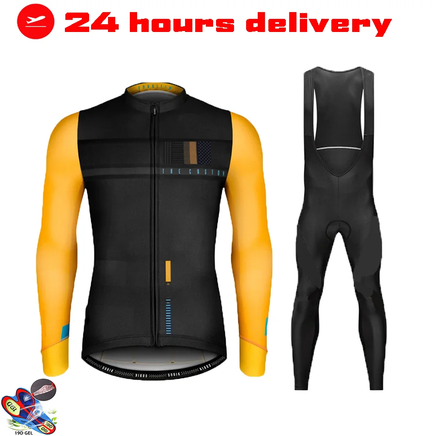 

Cycling Clothes Long Sleeve Men's Suit Spring and Autumn Mountain Bike Clothing Bicycle Clothes Road Bike Riding Pants Equipment