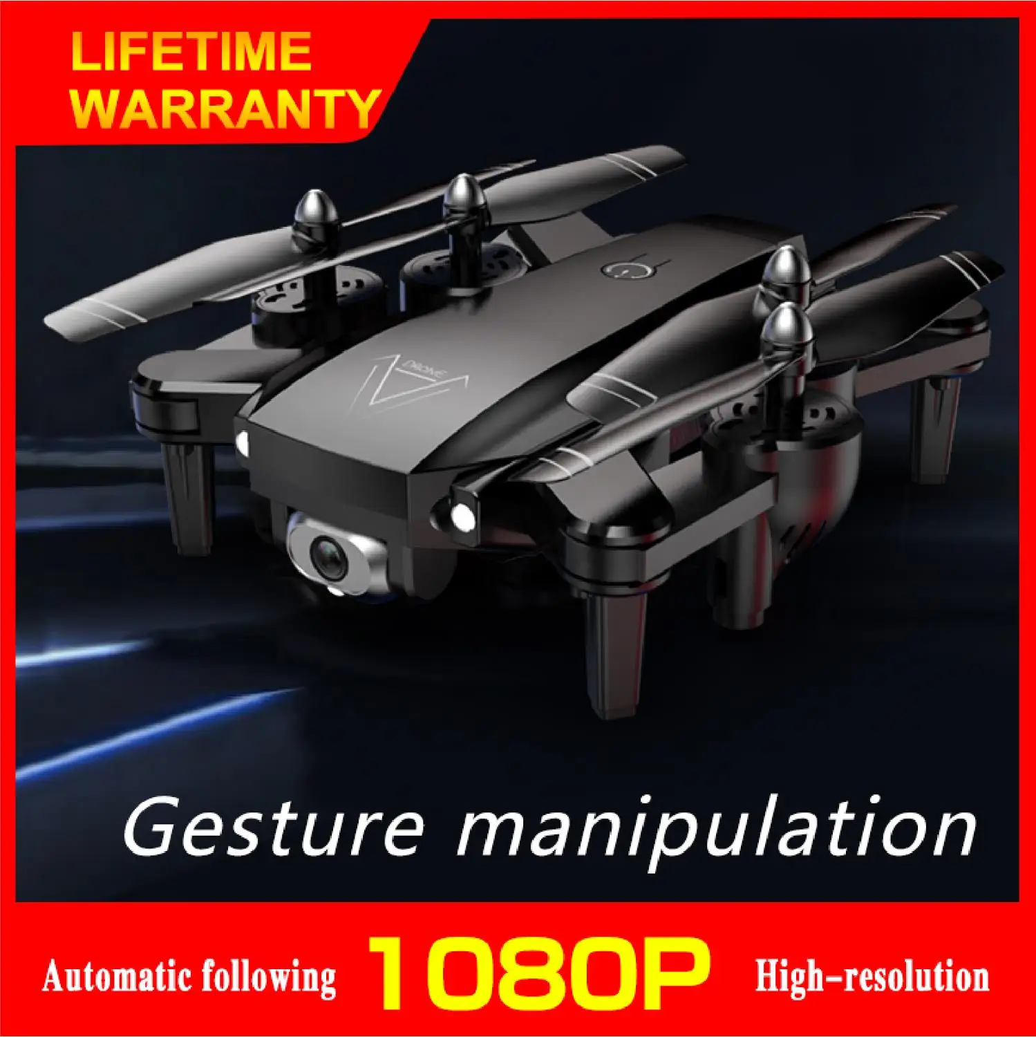 FN Drone 807 Квадрокоптер Wi-Fi аэрофотосъемка Дрон оптический поток позиционирование жестовое управление радиоуправляемый самолет игрушка