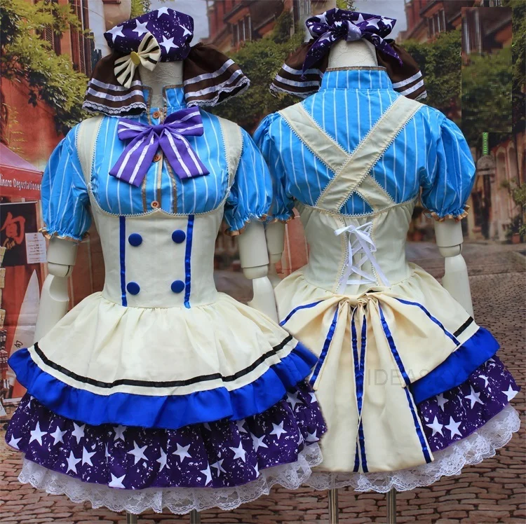 Кимоно для косплея love live nozomi tojo униформа lovelive sunshine aqours tsushiko на Хэллоуин платье