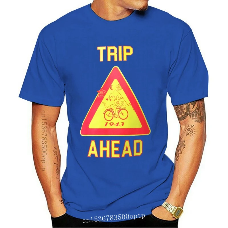 

Новое путешествие футболка УФ Blacklight фестиваль психоделический Транс Гоа Хофманн велосипед пси