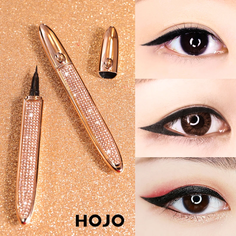 Hojo блестящая алмазная подводка для глаз карандаш макияжа начинающих долговечная