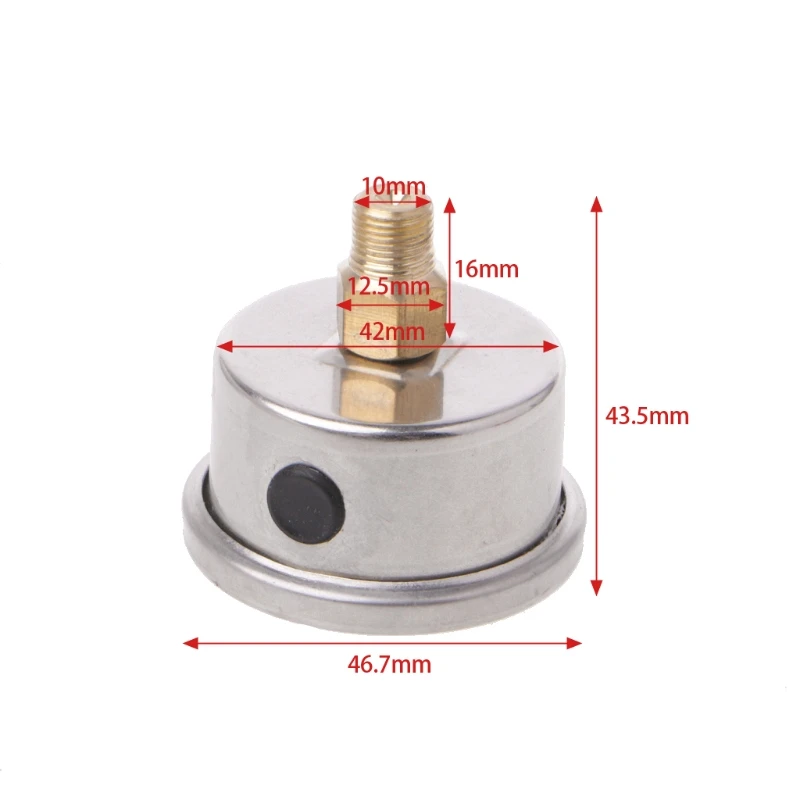 Новый автомобильный регулятор давления топлива 1 шт. Манометр 0 160 Psi / Bar с