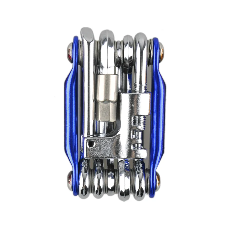 

Portable Mini 11 in 1 Bicycle Road Mountain Bike Tools Cycling Multi Repair Tool Kit Wrench Screwdriver Chain Cutter Accessories