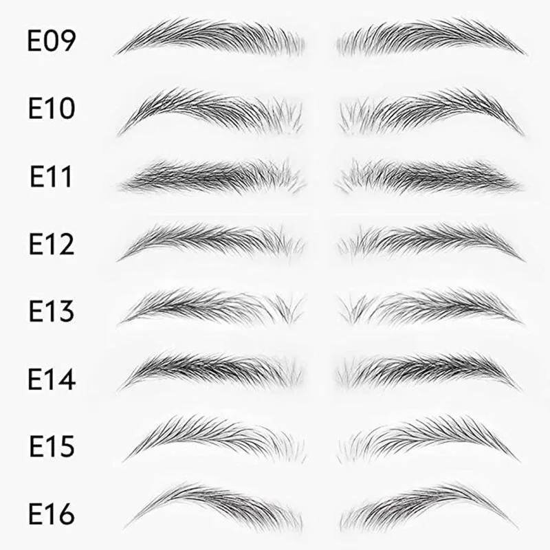 

4D Eyebrows Sticker Water Transfer Hair-like Eye Brow Cosmetics Stickers Lasting Eyebrow False Brow Tattoo Eye Enhancers Lo O7C8