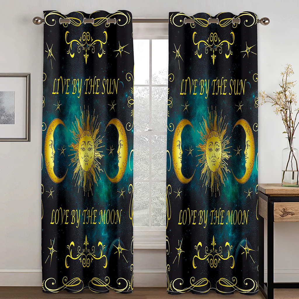 

2022 New Design Pattern Curtain Living Room Bedroom Shading Decoration Curtain Home Dining Room Decoration
