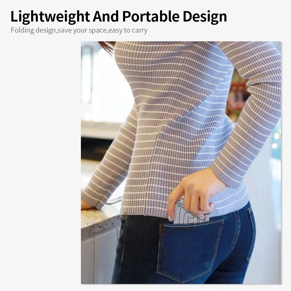 Регулируемый алюминиевый сплав Настольный держатель для планшета стол складной