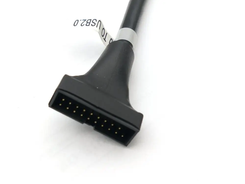 USB 2 0 9 контактный разъем для материнской платы 3 20 Pin Мужской кабель 14