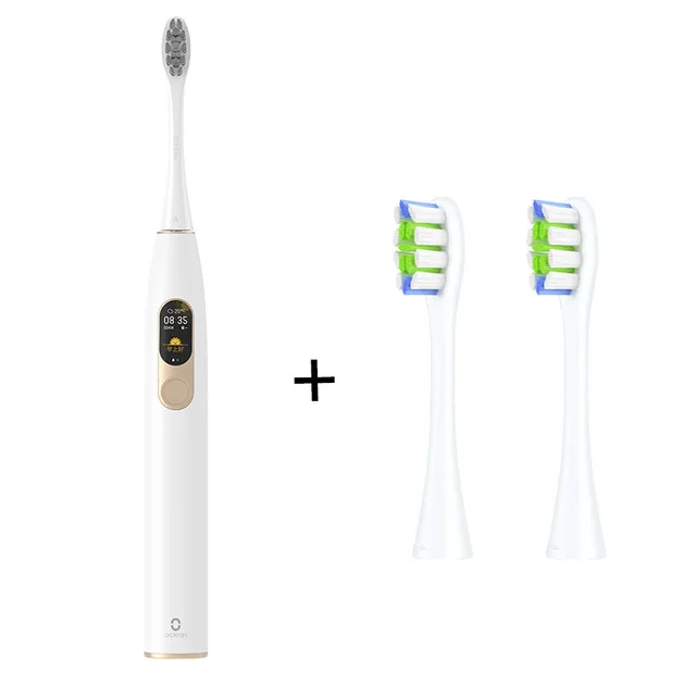 add P1 Глобальная версия Oclean X Xiaomi sonic электрическая зубная щетка обновленная Водонепроницаемая ультра звуковая автоматическая зубная щетка перезаряжаемая через USB - Цвет: add P1