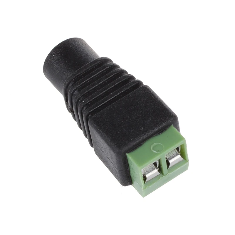 

10 Pcs CCTV Camera 2.1X5.5mm Female Power Adapter & 10Pcs 5.5X2.1mm Male DC Power Pigtails Plug Lead Cord