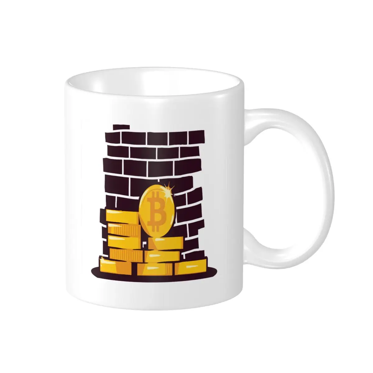 

Promo Bitcoin Crypto Currency Cryptoyythkg Mugs Graphic Cups CUPS Print Funny Joke bitcoin tea cups