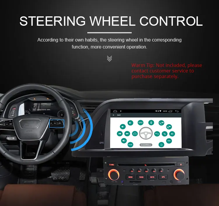 Topsna 1 Din Android 10 автомобильный dvd-плеер для Citroen C5 Мультимедиа gps навигация Радио Зеркало Ссылка wifi четырехъядерный gps Navi RDS