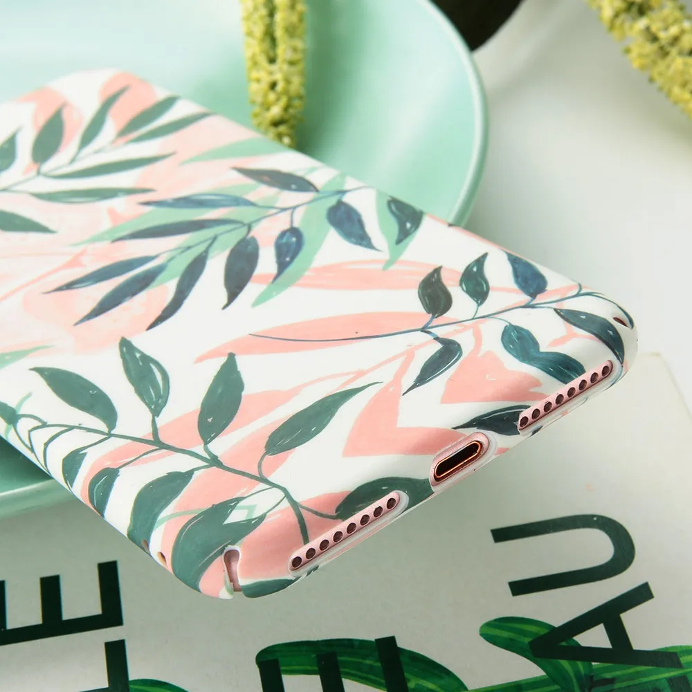 KISSCASE и зелеными листьями для Сань Син Galaxy Note 10 10Pro S10 S8 S9 плюс S7 9 A70 A50 A5 A7 J3 J5 A6 A8 J6 J8