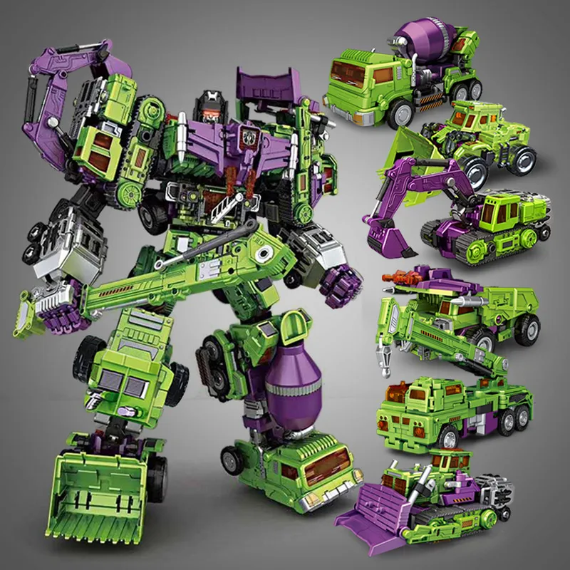NBK девастатор 6 в 1 наборы бульдозер Bonecrusher Scrapper Gravity Mixmaster длинный транспортный