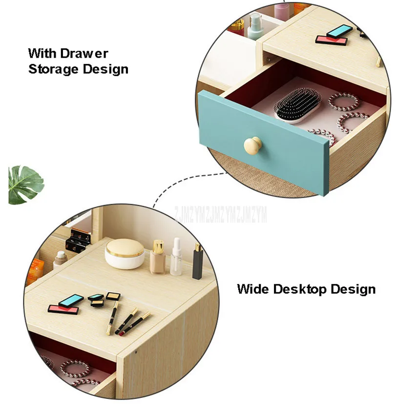 Современный простой туалетный столик для спальни с выдвижным ящиком большое