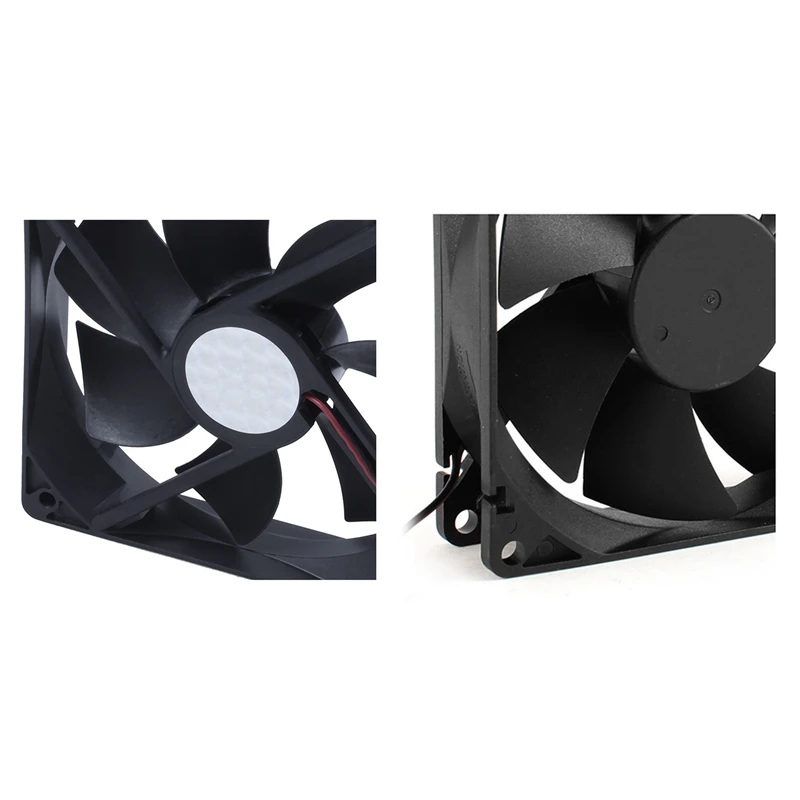 2 шт. охлаждающий вентилятор с подшипниками для ПК чехол-кулер процессора-120 мм x 25