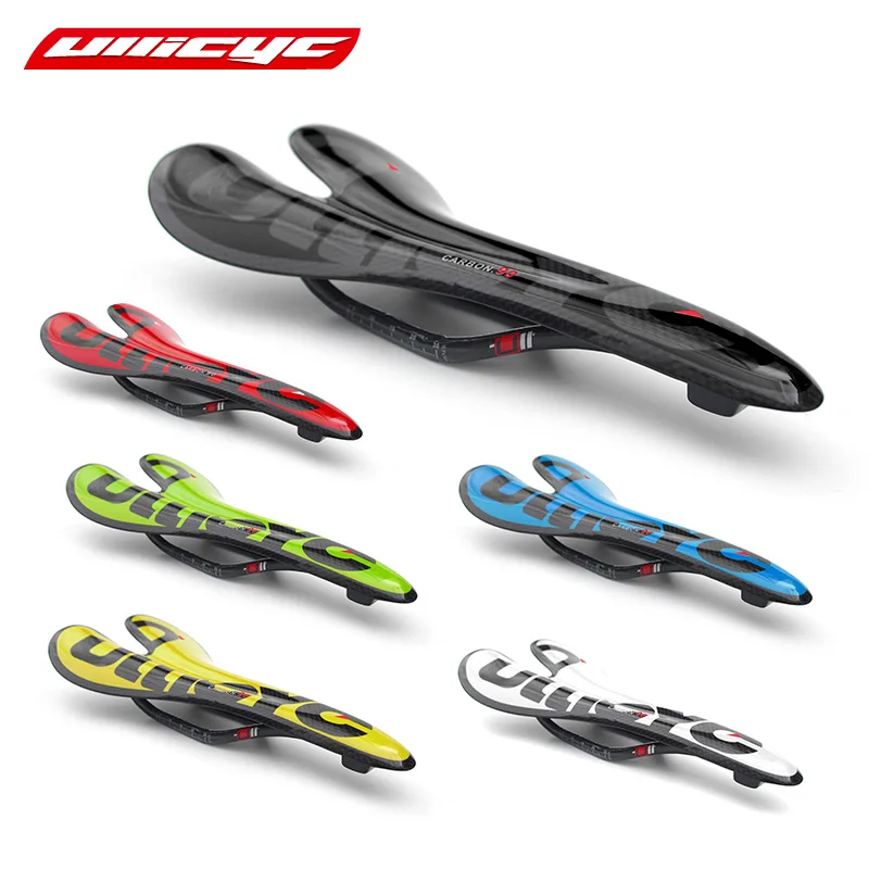 

Full carbon fiber road mountain bike saddle carbon saddle seat cushion ultralight MTB Road Fold Bike Front Seat ZD128