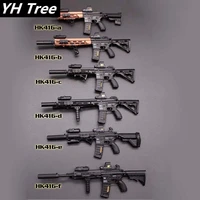 16 scale mini hk416 series m4 series rifle gun weapon model toys for 12 action figure accessories collections diy