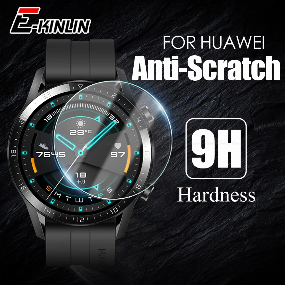 2.5D прозрачное закаленное стекло для Huawei Watch GT 2e 2 Pro 4G 42 мм 46 спортивные