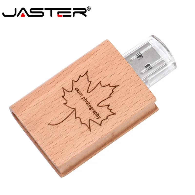 USB флеш накопитель JASTER деревянный 4/8/16/32/64 ГБ|USB флэш-накопители| |