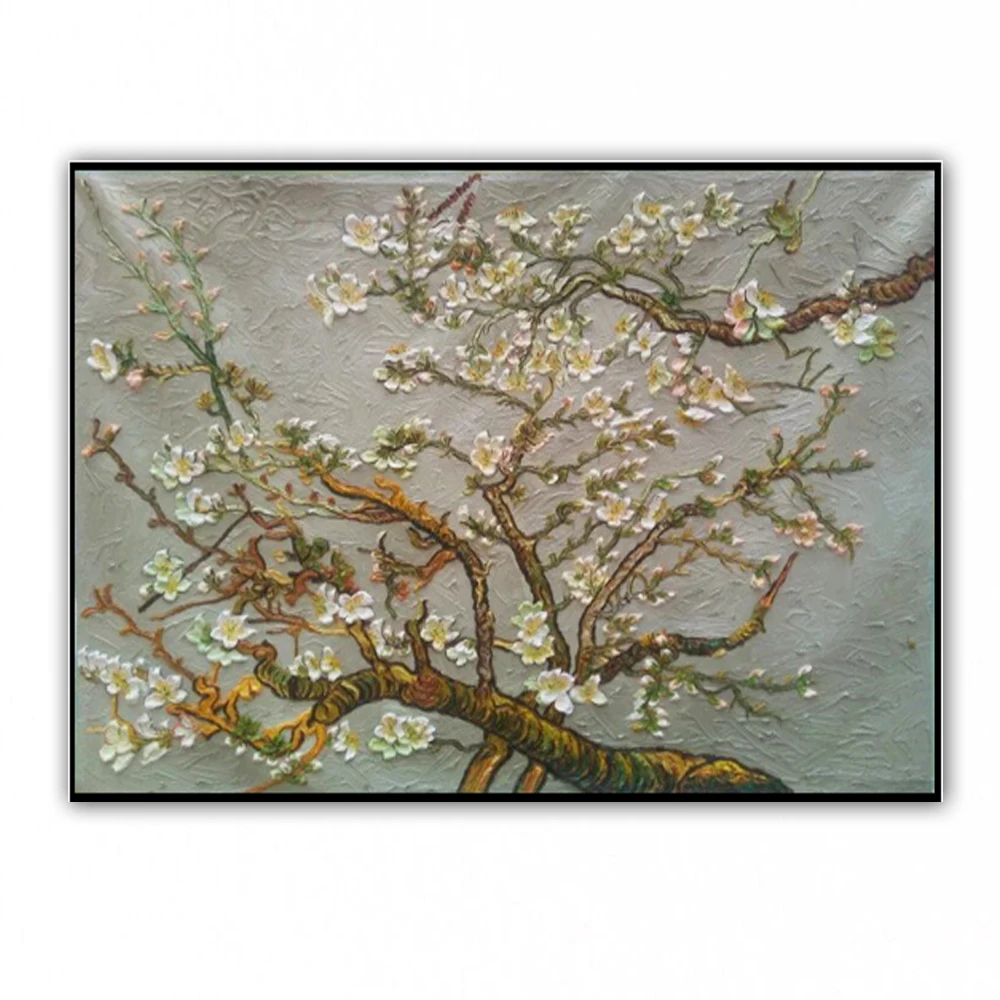 

Oil Painting Van gogh painting famous apricot flowers 100% Hand painted world famous paintings 2020061806