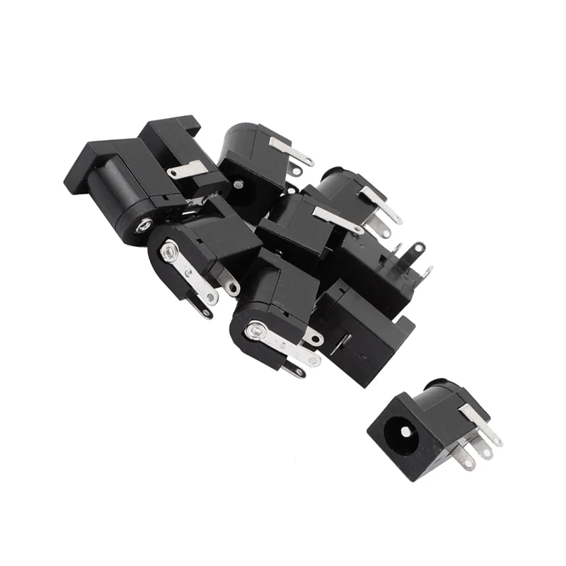 10 Pcs 1 X 40 Pin 2.54Mm Pitch Right Angle PCB Headers &ampamp 10Pcs 3 5.5X2.1Mm Female DC Power Jack Socket Connector | Обустройство