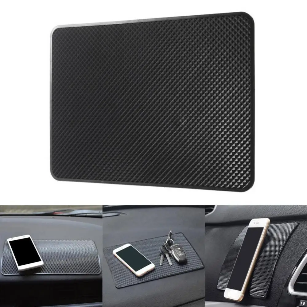 

Универсальная автомобильная противоскользящая подкладка в клетку, волшебный Противоскользящий Держатель для ключа телефона, коврик для приборной панели, коврик, аксессуары для салона автомобиля