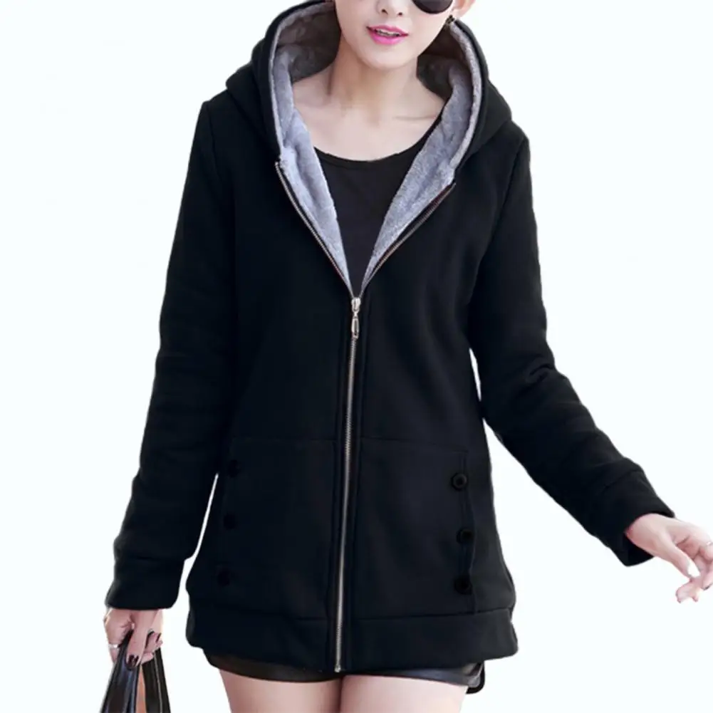 

Winter Jacket Fabulous Slim Lightweight Wear-resistant Winter Coat for Home Lady Coat Lady Jacket