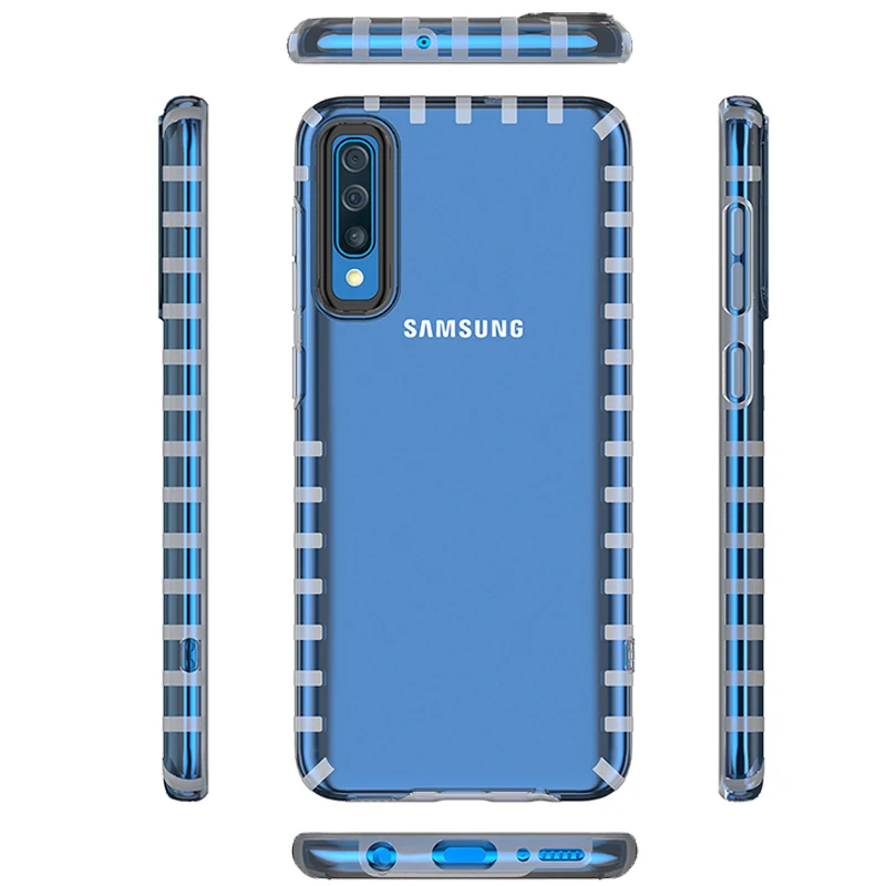 Защитный чехол для samsung Galaxy A50 50A A30 A20 A10 A 50 30 20 10 прозрачный Samsun Gaxaly Ultra Slim Coque мягкий