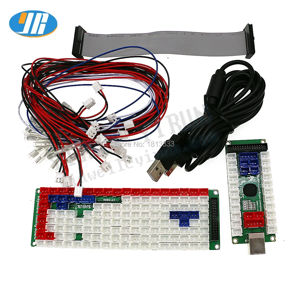 Компьютерная клавиатура UBS кодировщик с расширительной платой аркадный