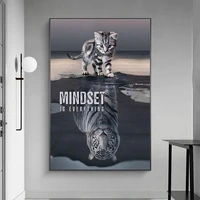 wall art motivational phrase poster inspirational words office living room home interior decoration art painting without frame