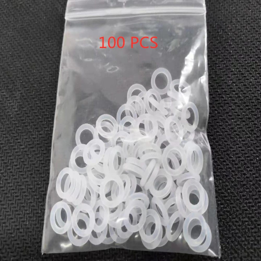 

100Pcs Rubber O Ring Keyboard Switch Dampeners Keyboards Accessories White For Keyboard Dampers Keycap O Ring Rubber Ring