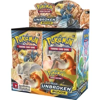 360 pokemon tcg sun and moon uninterrupted bond booster box trading card game sword and shield collectible cards