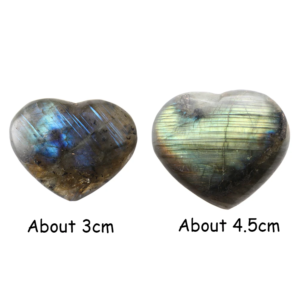 Натуральный лабрадорит кристаллический грубый полированный камень тонущий и в