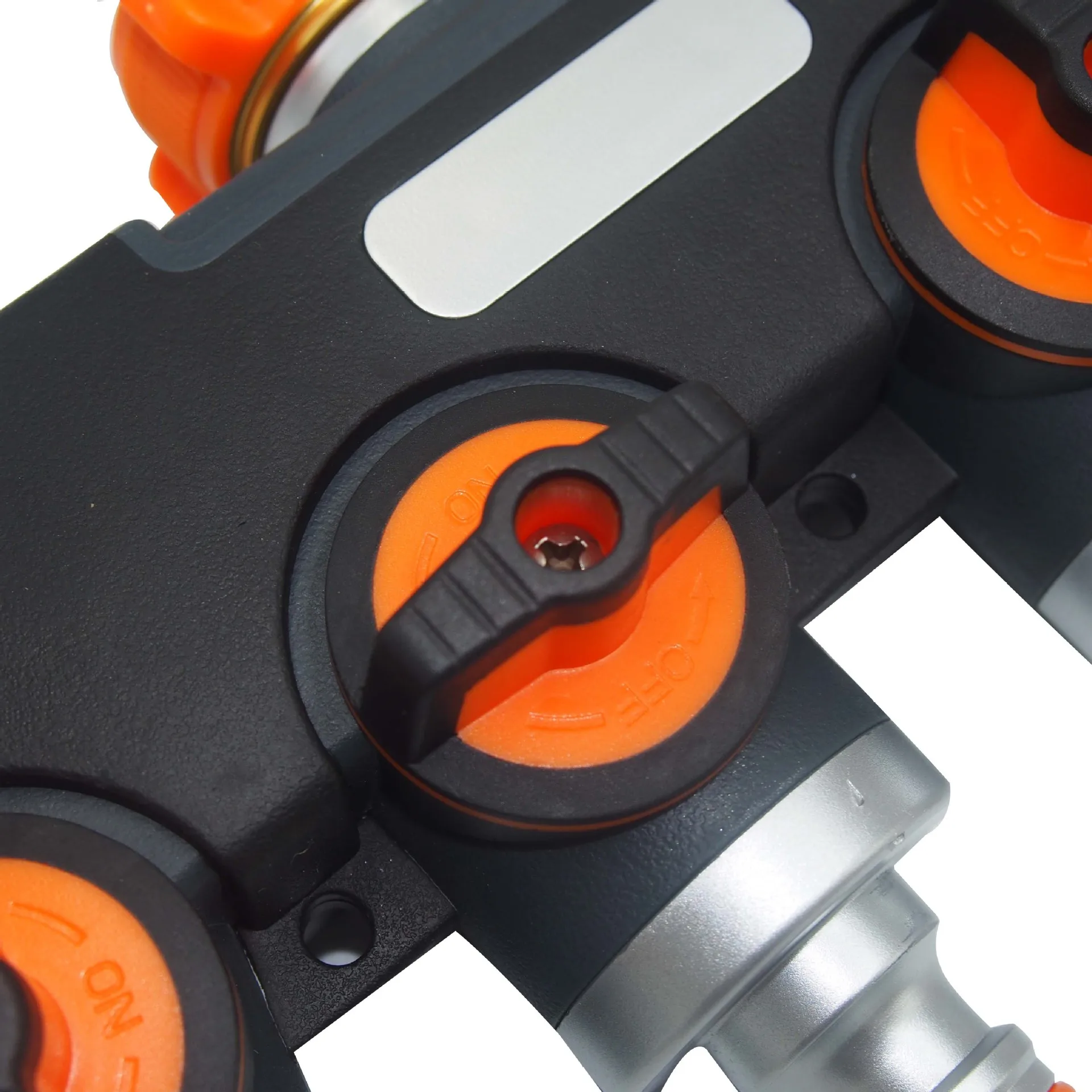 

Garden Faucet 4 Way Hose Splitter Valve Plastic Connector Distributor Hose Connector for Outdoor Tap Hose Connector