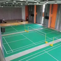 Beable Portable 3.5MM 4.5MM 5.0MM PVC Floor Badminton Court Mat In Roll
