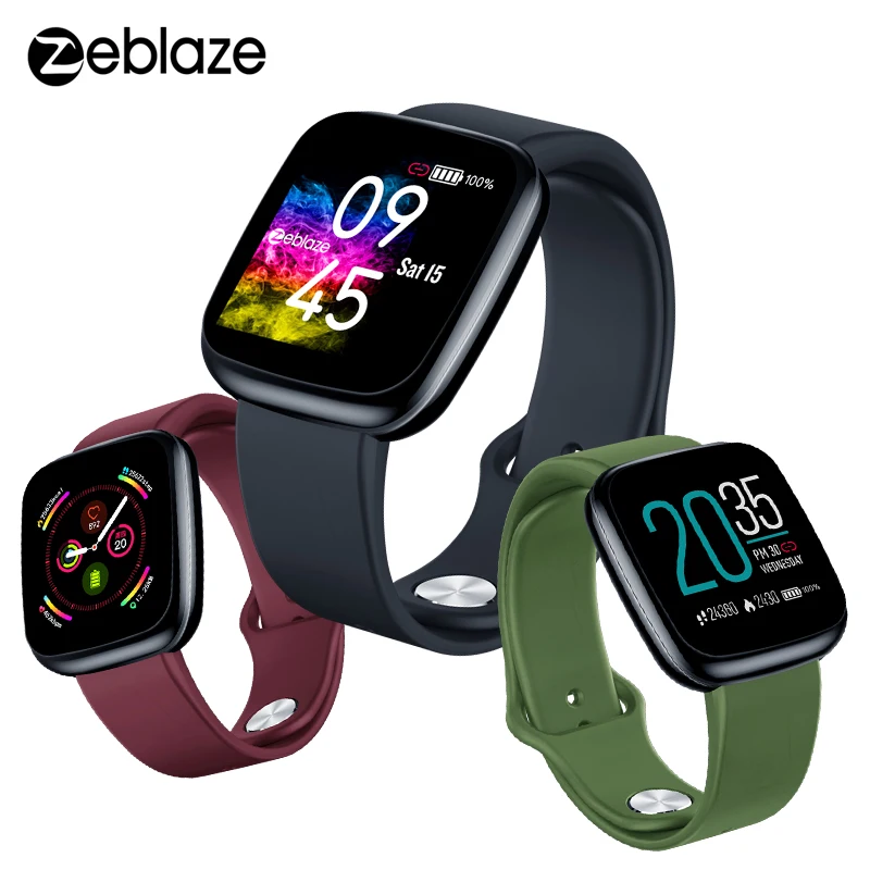 Смарт часы Zeblaze Crystal 3 мужские с монитором круглосуточное отслеживание активности
